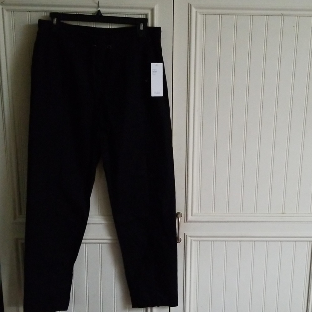 Eileen Fisher Black Ankle Pant NWT